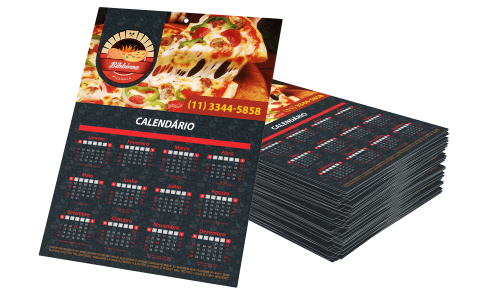 Calendário de Parede - Duplex 250g